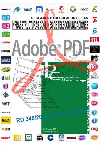 Reglamento de las infraestructuras comunes de telecomunicaciones (Formato pdf)