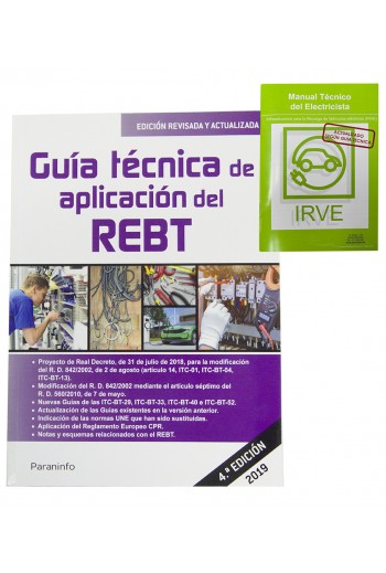Guía técnica de aplicación del REBT 4.ª edición 2019 + MTE IRVE
