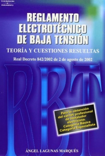 Reglamento electrotécnico...