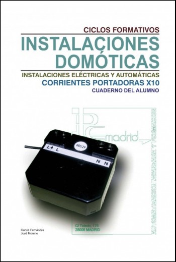 Instalaciones domóticas corrientes portadoras X-10 libro del alumnos