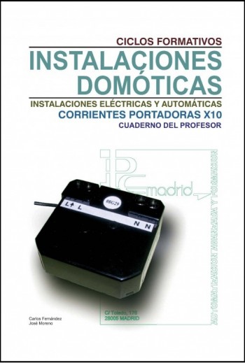 Instalaciones domóticas corrientes portadoras X-10 libro del profesor