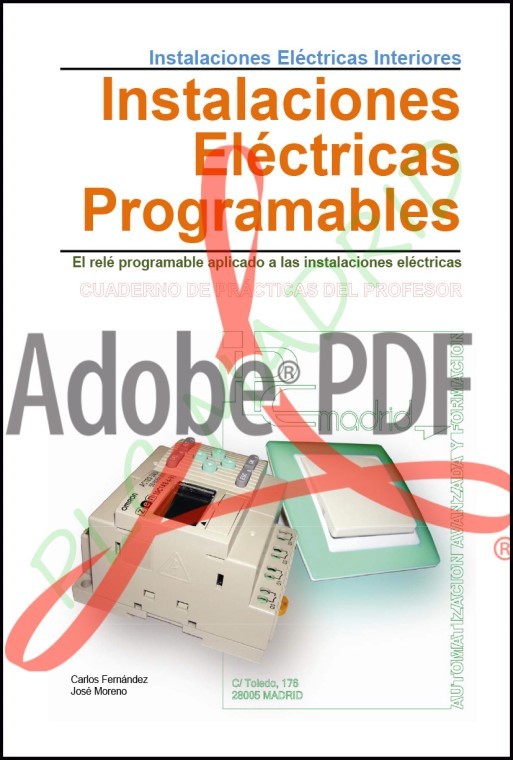 Instalaciones interiores Libro del Profesor. Instalaciones eléctricas programables (Formato Pdf)