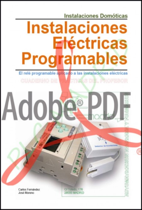 Instalaciones domóticas Libro del Profesor. Instalaciones eléctricas programables (Formato Pdf)
