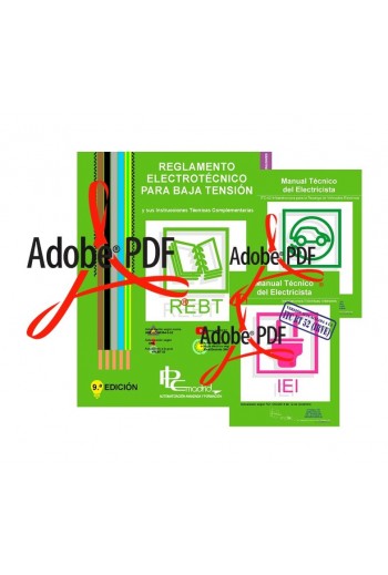 Reglamento Electrotécnico de Baja Tensión PLC Madrid (REBT) 9ª Edición 9ª Reimpresión (Formato PDF)