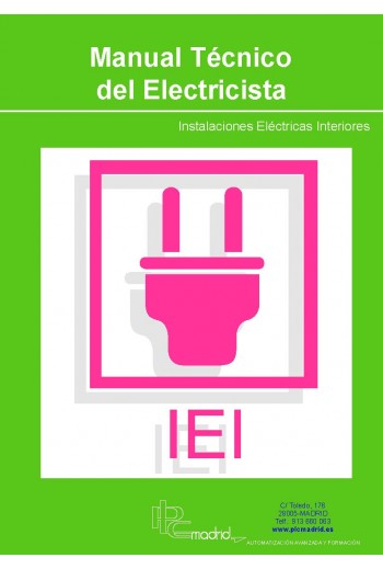 Manual técnico del electricista instalaciones de interior 978-84-95357-80-9