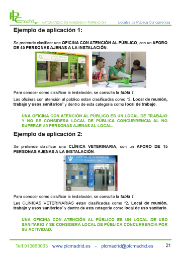 Oficina de atención al público