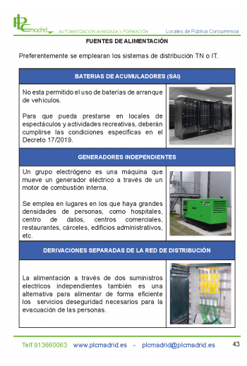 Fuentes de alimentación