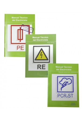 Pack de Manuales Técnicos del Electricista: Protecciones Electricas