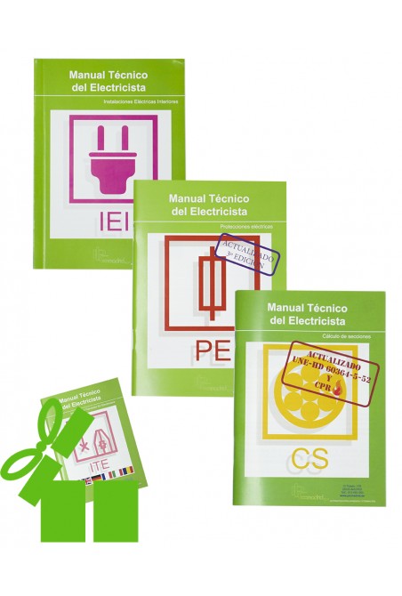 Pack de Manuales Técnicos del Electricista: Aprendizaje