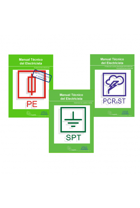 Pack de Manuales Técnicos del Electricista: Protecciones Electricas de PLC Madrid