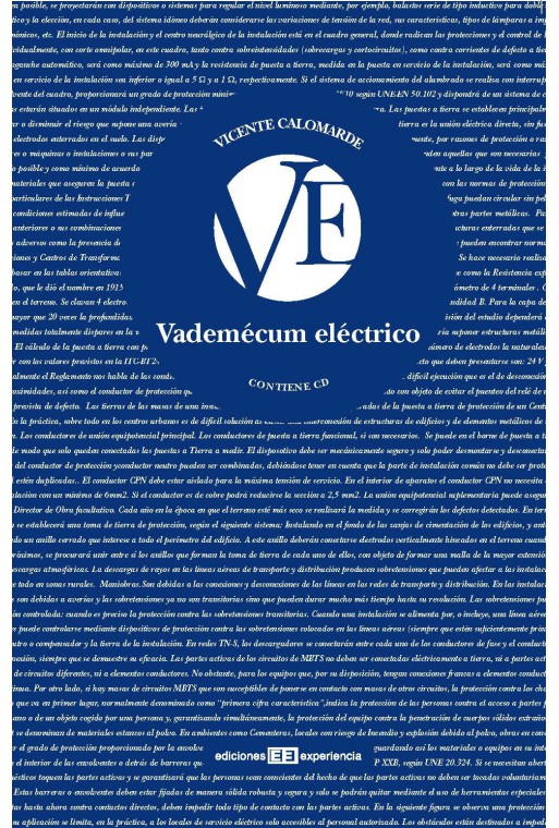 VADÉMECUM ELÉCTRICO VADÉMECUM ELÉCTRICO